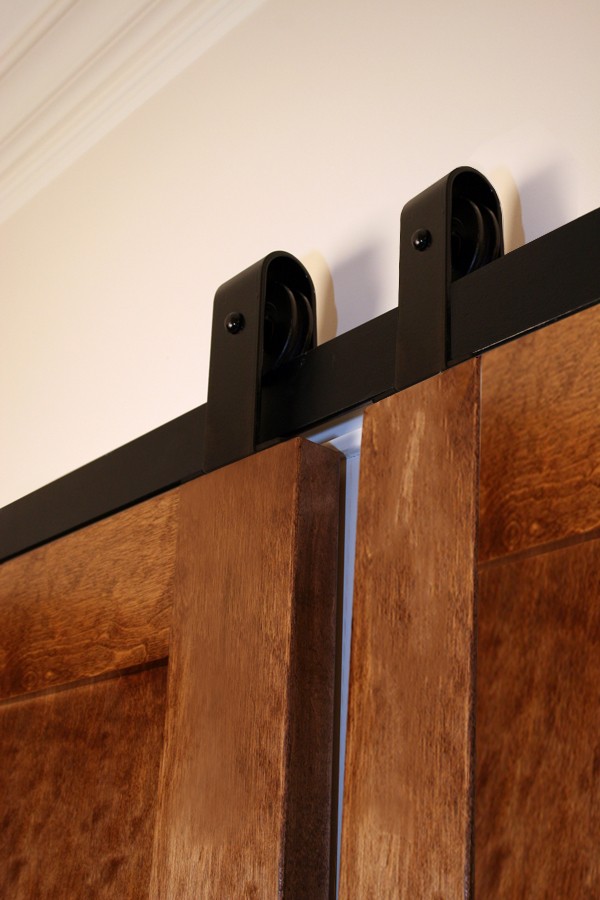 Bi-Parting Door Flat Track Kit with Top Mount Hangers Bi-Parting Door Flat Track Kit with Top Mount Hangers